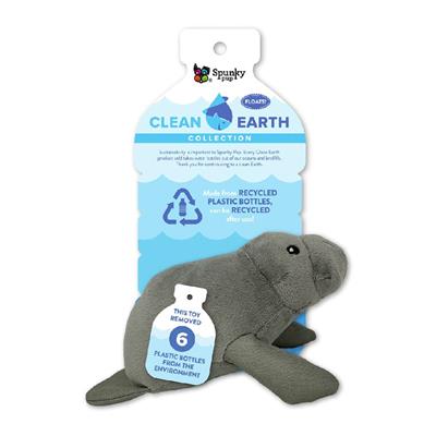 SPUNKY PUP Clean Earth Manatee Small
