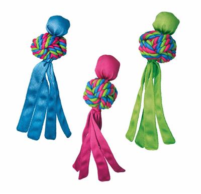 KONG® Wubba Weaves Dog Tug Toy Assorted Large