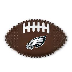 PHILADELPHIA EAGLES HARD NYLON FOOTBALL CHEW TOY