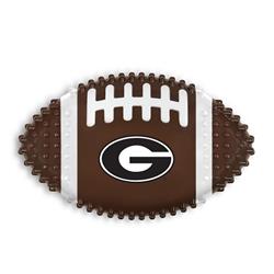 GEORGIA BULLDOGS HARD NYLON FOOTBALL CHEW TOY