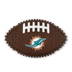 MIAMI DOLPHINS HARD NYLON FOOTBALL CHEW TOY