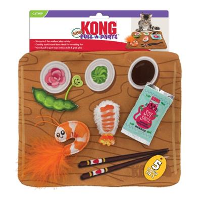 KONG® Pull-A-Partz™ Sushi Cat Toy