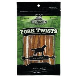 Redbarn Pet Products Pork Skin Twist Dog Treat 1ea/10 ct