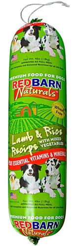 Redbarn Pet Products Dog Food Roll Lamb & Rice 1ea/3 lb