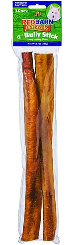 Redbarn Pet Products Bully Stick Dog Treat 1ea/12 in, 2 pk