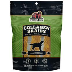 Redbarn Pet Products Collagen Braid Dog Treat 1ea/SM, 3 pk