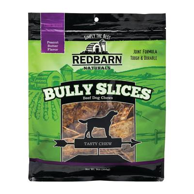 Redbarn Pet Products Natural Bully Slices Dog Treat Peanut Butter 1ea/9 oz