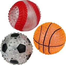 MULTIPET Doglucent TPR Sports Ball 3"