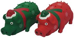 MULTIPET Holiday Globlets w/Hat 8"