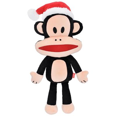 MULTIPET Holiday Paul Frank Julius w/Santa Hat 18"