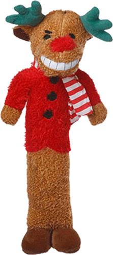 MULTIPET Holiday Reindeer Loofa 18" Large
