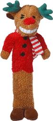 MULTIPET Holiday Reindeer Loofa 6" Mini