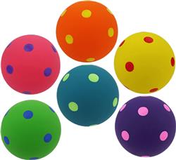 MULTIPET Polka Dot Ball 4"