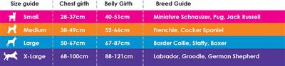 DOOG Neoflex Dog Harness NEON