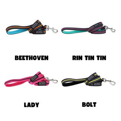 DOOG Neoprene Dog Leash NEON