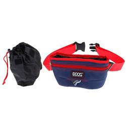 DOOG Treat & Training Pouch LARGE NAVY/RED