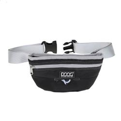 DOOG Treat & Training Pouch LARGE W/ HINGE BLACK/GREY