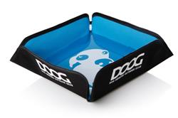 DOOG Foldable Dog Water Bowl - Blue