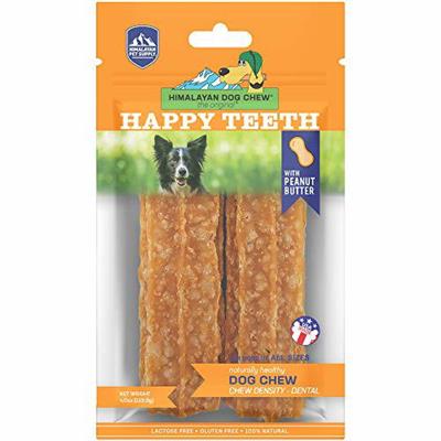 Himalayan Pet Supply Dental Chew Happy Teeth Peanut Butter