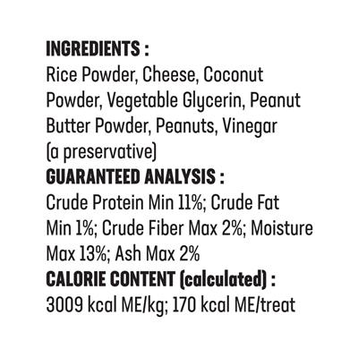 Himalayan Pet Supply Dental Chew Happy Teeth Peanut Butter