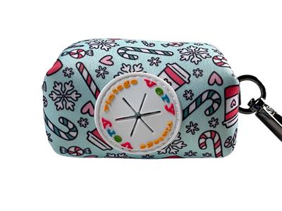 Peppermint Mocha | Christmas | Holiday Poop Bag Holder | Dog Waste Bag Holder | Winter | Seasonal | Xmas Latte