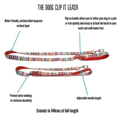 DOOG Neoprene Dog Leash Clip It' X-Large BENJI