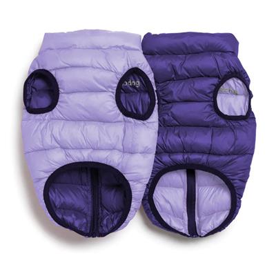 Lilac/Grape Pack N' Go Reversible Puffer
