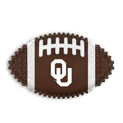 Oklahoma Hard Nylon Football Chew Toy