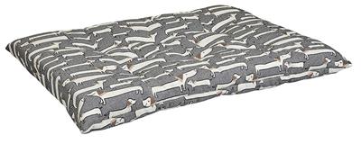 Dashing Dogs Performance Woven Tufted Cushion