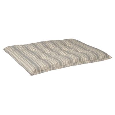 Harper Stripe Performance Linen Tufted Cushion