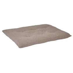 Latte Performance Terry Tufted Cushion