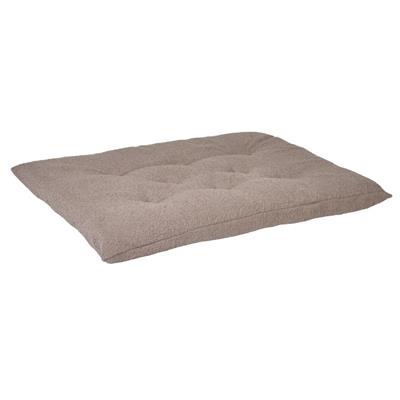 Latte Performance Terry Tufted Cushion