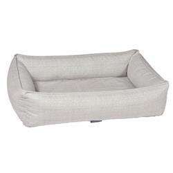 Taupe Herringbone Microvelvet Urban Lounger