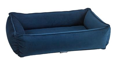 Navy Microvelvet Urban Lounger