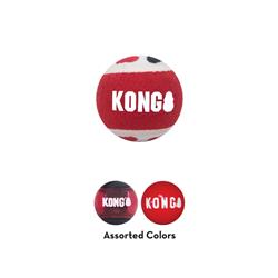 KONG® Signature Balls Dog Fetch Toy Assorted Large 3pk