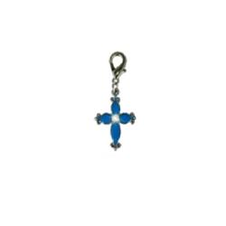 Enamel Cross Charm