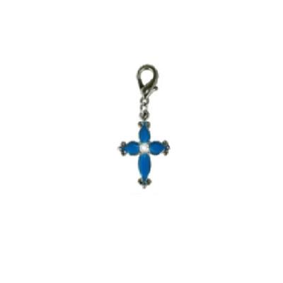 Enamel Cross Charm