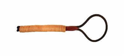 Throw & Tug Leather & Rope Interactive Dog Throw