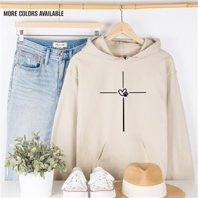 People Shirt | Sweatshirt | Unisex Crew Neck | Crewneck Sweatshirt | Hoodie | CROSS WITH PAW