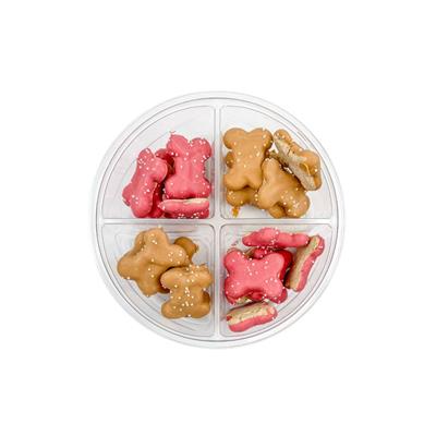 Prepackaged Sprinkled Small Bones Small Platter, 8/case, Valentine's Day