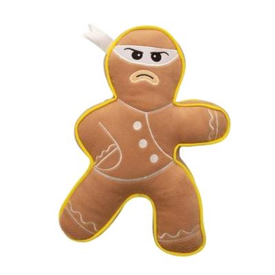 SNUGAROOZ Holiday Ninja Bread Man 10"
