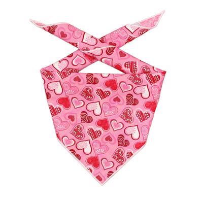 Valentine Bandana | Valentines Day Bandana | Dog Bandana | Pink Sparkle