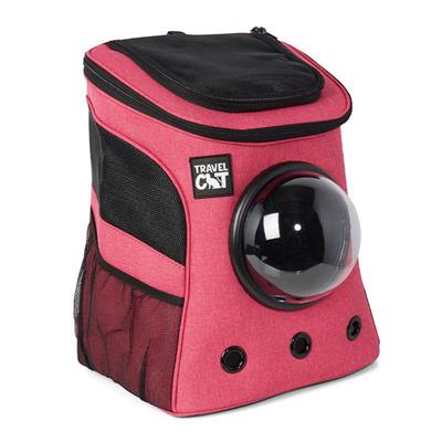 "The Fat Cat" Cat Backpack in Pink - For Larger Cats (Copy)