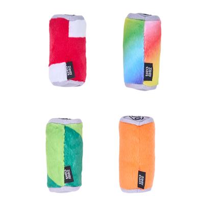 ZippyClaws® Catnip Cans 4-Pack - Mountain Mew, Fetcha, Le Chat, Cola