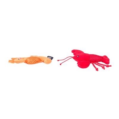 ZippyClaws® Mesh Mates 2-Pack - Seahorse and Lobster