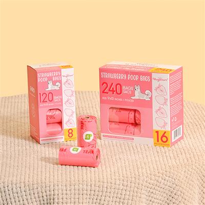 Strawberry 8 Rolls - 120 Bags