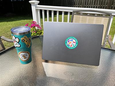 There is nothing like family to make you appreciate your dog - 3" Sticker