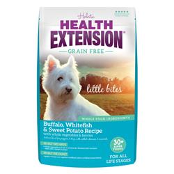 Grain Free Buffalo, Whitefish and Sweet Potato Little Bites Recipe