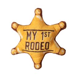 Baby 1st Rodeo Plush Dog Toy