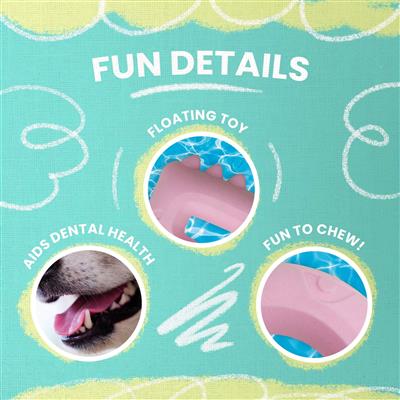 Floating Dino Dog Toy